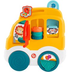 Бізіборд Автомобіль з тваринками Розвиваюча іграшка Fisher-Price