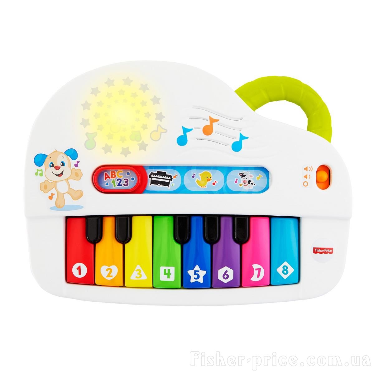 Музыкальное пианино умного щенка Fisher-Price 