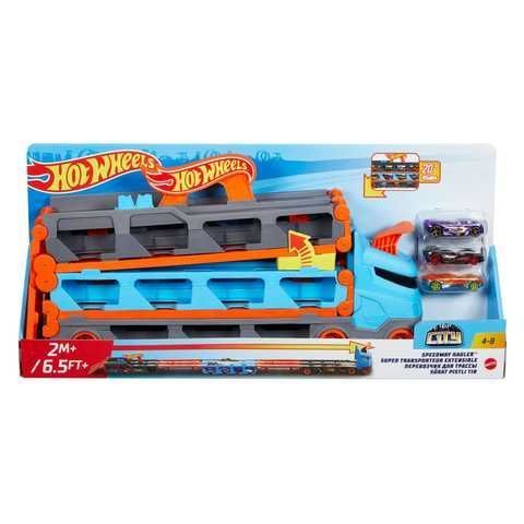 MEGAREX, VNGD 3点セット Автовоз Hot Wheels Супергонки: трек 2 м, 3 машинки, пусковая