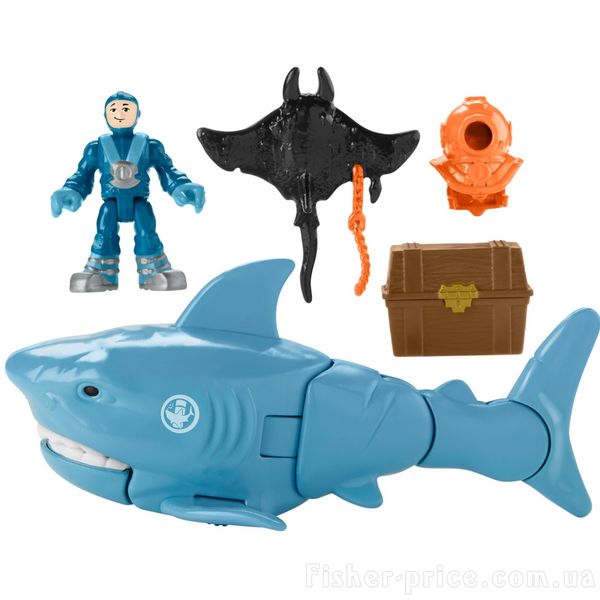 іграшка Акула із затонулим скарбом Imaginext GKG78