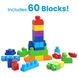 Конструктор Mega Bloks на 60 блоків