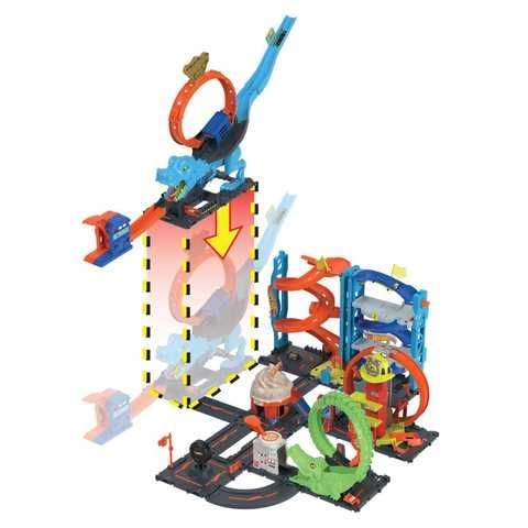 Охота на Динозавра Ти-Рекса Hot Wheels City Трек HKX42