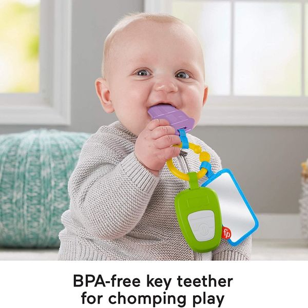 BPA-free погремушка прорезыватель fisher-price