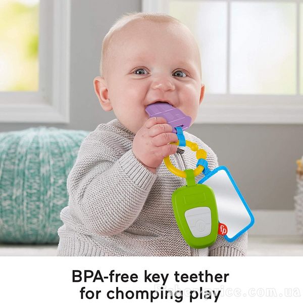 BPA-free погремушка прорезыватель fisher-price