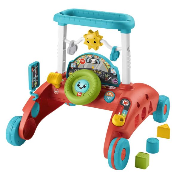 Двусторонние Интерактивные Ходунки Fisher-Price Развивающая Прогулка