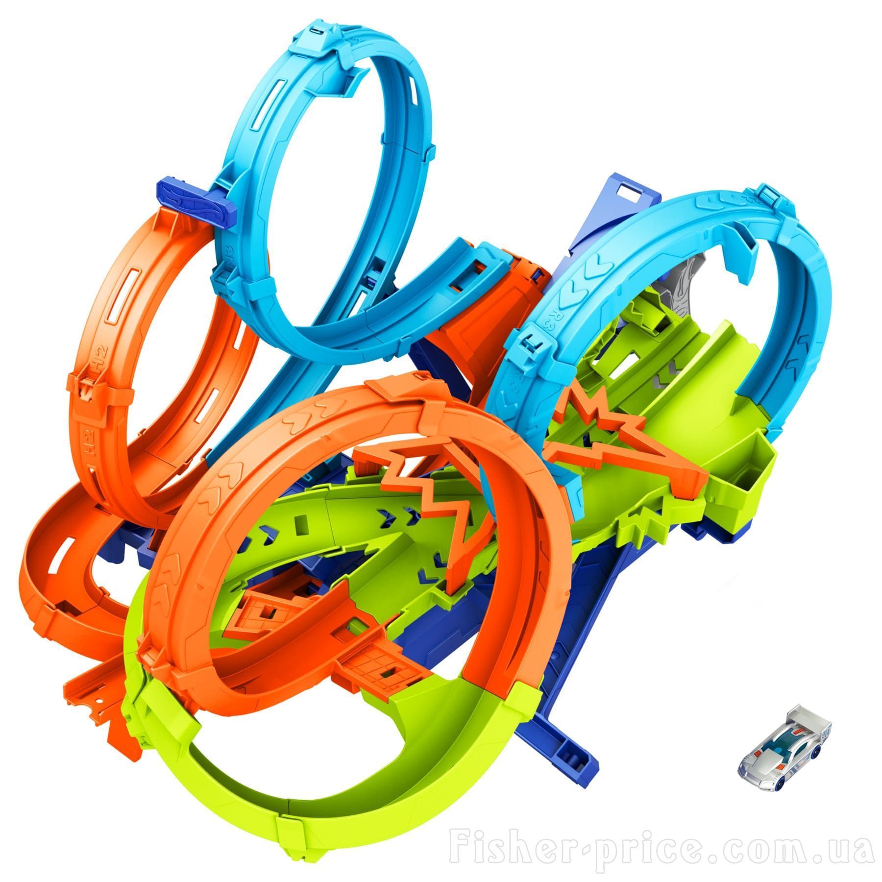 Игрушка для мальчика 5 лет Hot Wheels Race трек HXR70 