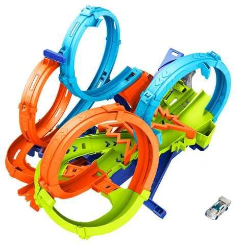Игрушка для мальчика 5 лет Hot Wheels Race трек HXR70 