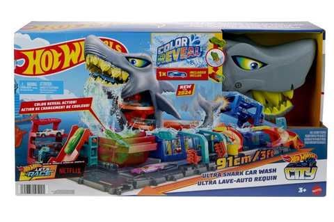 Автомойка Суперакула Игровой набор Hot Wheels City HTN82