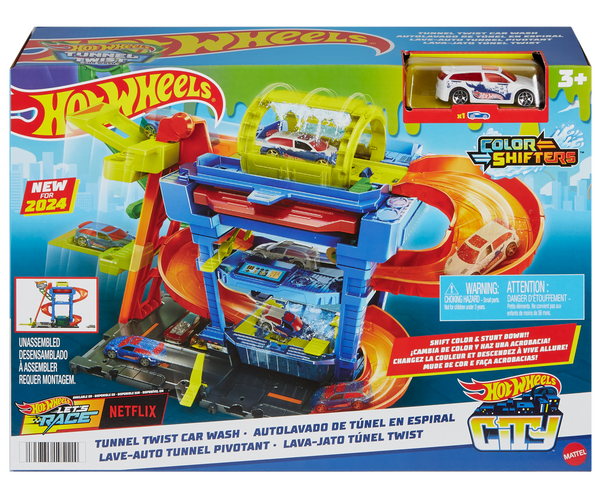 Автомойка Невероятные виражи Hot Wheels City