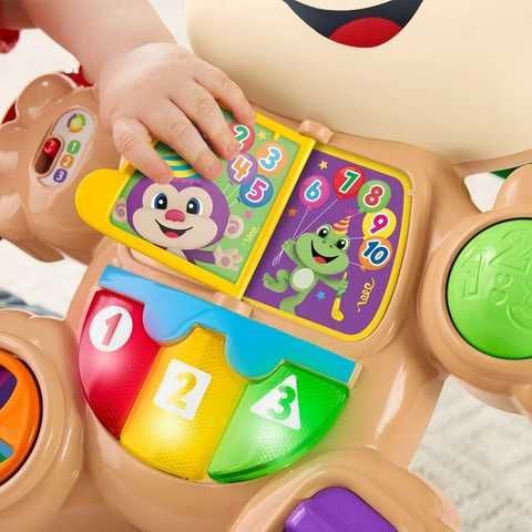 Інтерактивні ходунки каталка для дітей Fisher-price Розумне цуценя