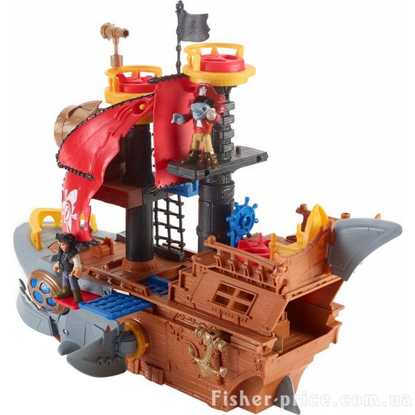 Іграшка піратський корабель