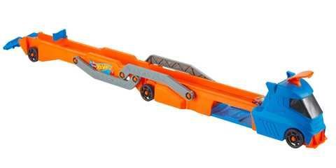 Грузовик транспортер мобильный гараж Hot Wheels 