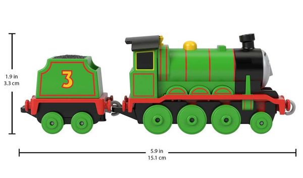 Генрі іграшка паровозик з причепом Томас і друзі