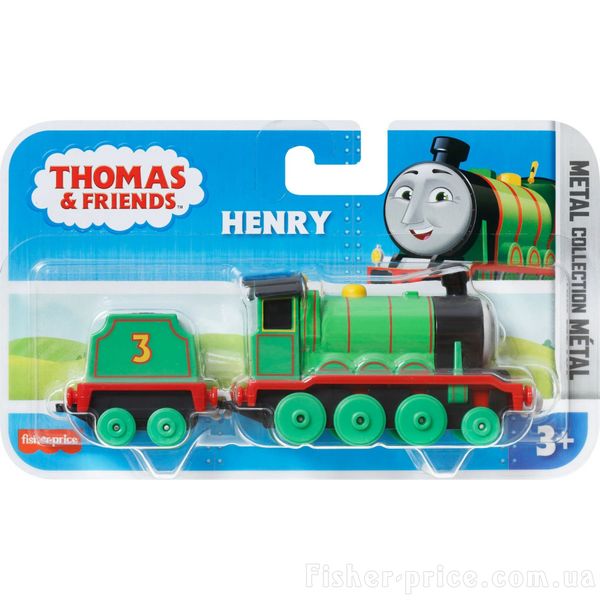 Генри игрушка паровозик с прицепом Thomas and Friends