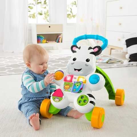 Музыкальные интерактивные ходунки Зебра Fisher-price DLD80