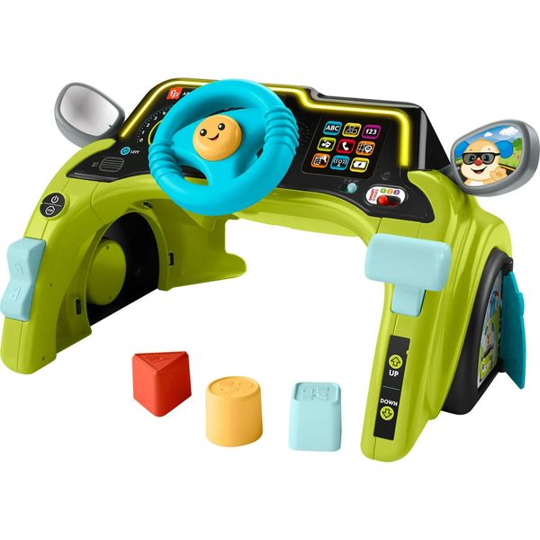 Інтерактивне кермо Fisher-Price Маленький водій Smart Stages HTW88