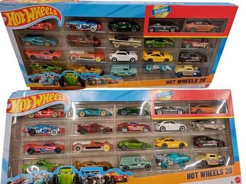 Подарочный набор 20 базовых машинок Hot Wheels H7045