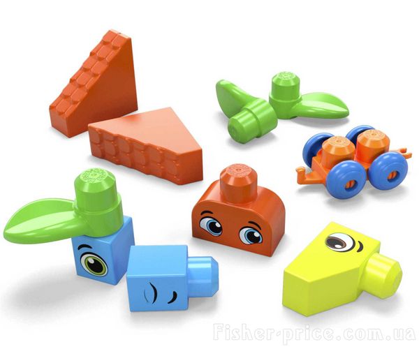 Большой детский конструктор (150 дет.) Mega Bloks