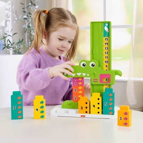 Крокодил для вивчення чисел і додавання до 15, Fisher-Price 3+
