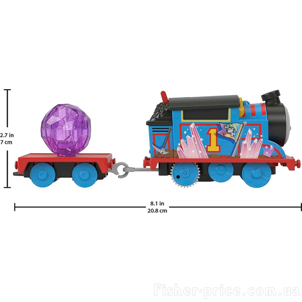 локомотив Томас моторизований паровозик