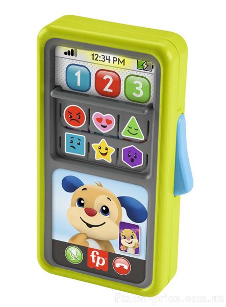 Смартфон Fisher-price багатомовна інтерактивна іграшка (укр/англ/іврит/лит/лат/ест/рос)