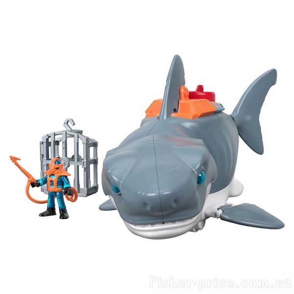 іграшка величезна Небезпечна акула Imaginext