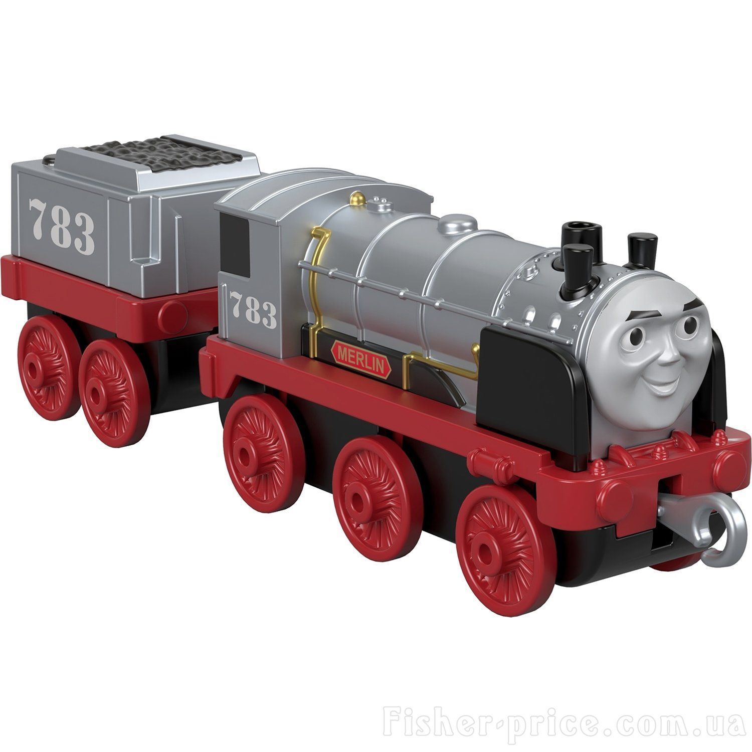 Невидимый Мерлин паровозик с прицепом - Fisher-Price Ukraine
